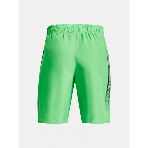  Къси панталонки за момчета UNDER ARMOUR WOVEN GRAPHIC SHORTS 1370178-316 ЗЕЛЕНО 