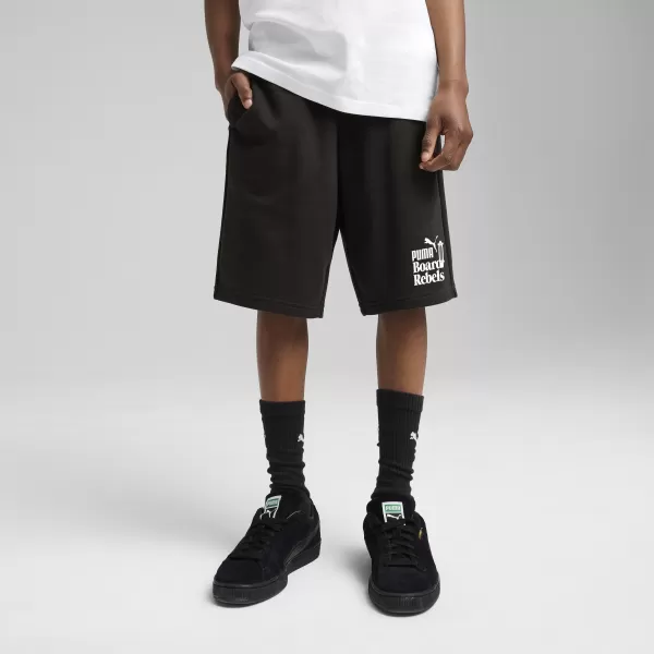  Къси панталони PUMA MID90S LONG SHORTS 685151_01 PUMA BLACK 