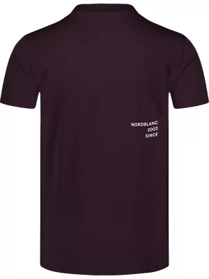 Мъжка тениска NORBLANC NBSMT8153 КАФЯВ Nordblanc