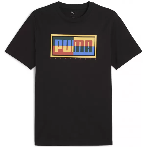  Риза PUMA GRAPHICS BOX TEE 684827_01 PUMA BLACK 