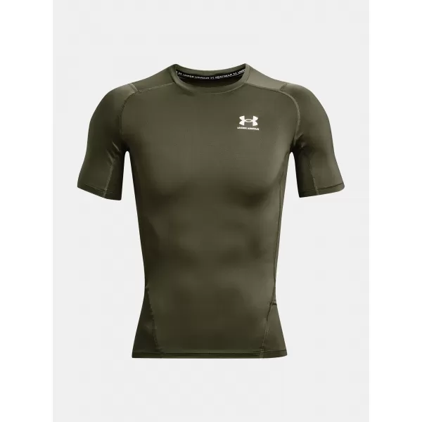  Мъжка тениска UNDER ARMOUR HG ARMOUR COMP SS 1361518-390 ЗЕЛЕНО 