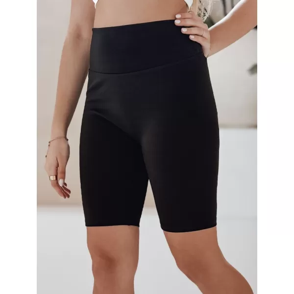  Дамски къси панталони DSTREET SOFT AND FIT SY0420 ЧЕРНО 