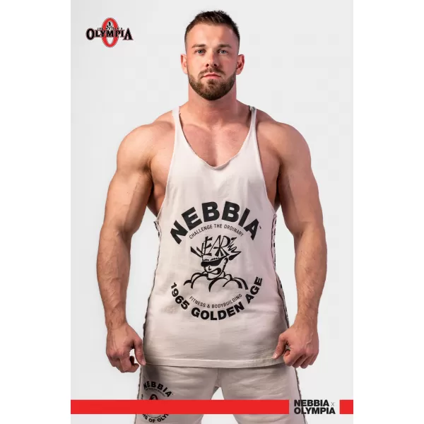  Измит мускулен гръб стрингер GOLDEN AGE 791 LIGHT GREY Nebbia 