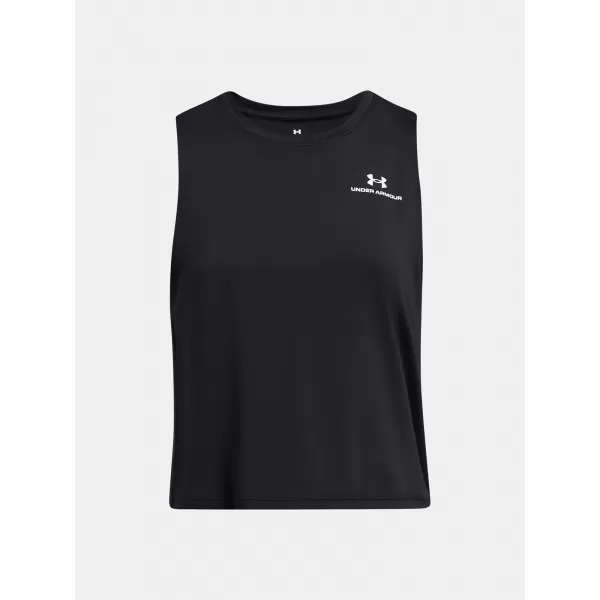  Дамски потник UNDER ARMOUR VANISH ENERGY CROP TANK 1383654-001 ЧЕРЕН 