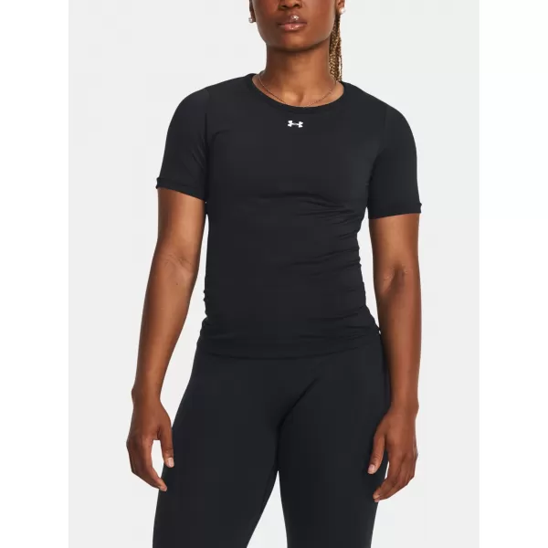  Дамска тениска UNDER ARMOUR TRAIN SEAMLESS SS 1379149-001 ЧЕРЕН 