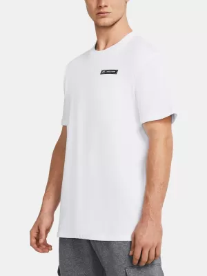 Мъжка тениска UNDER ARMOUR HW ARMOUR LABEL SS 1382831-100 БЯЛО