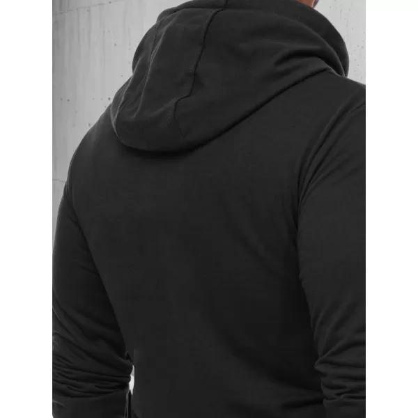  Мъжки суичър DSTREET BX5130 ЧЕРНО 