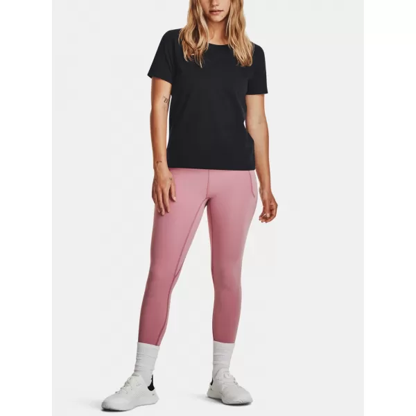  Дамска тениска UNDER ARMOUR MERIDIAN SS 1379155-001 ЧЕРЕН 