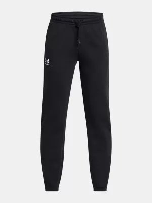 Спортни панталони за момчета UNDER ARMOUR B ICON FLC JOGGER TAPING 1390294-001 ЧЕРЕН