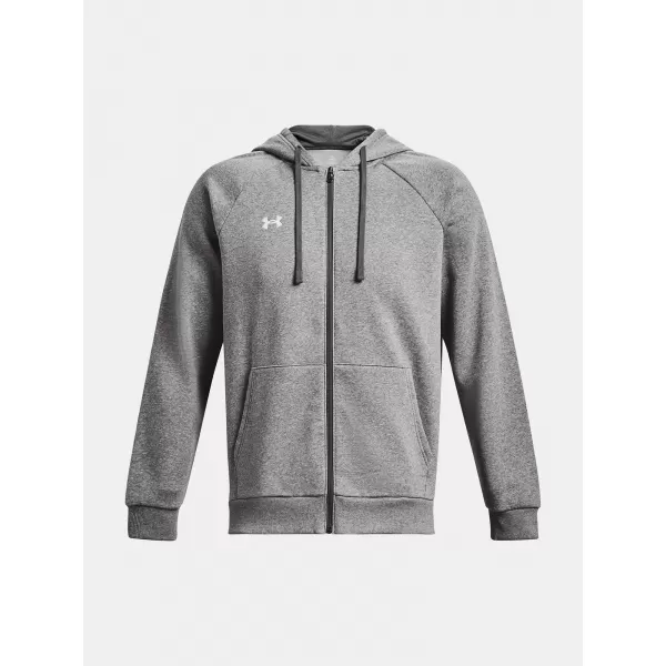  Мъжки суичър UNDER ARMOUR RIVAL FLEECE FZ HOODIE 1379767-025 СИВО 
