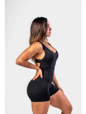 Спортен гащеризон къс 5 инча GYM RAT 287 BLACK Nebbia
