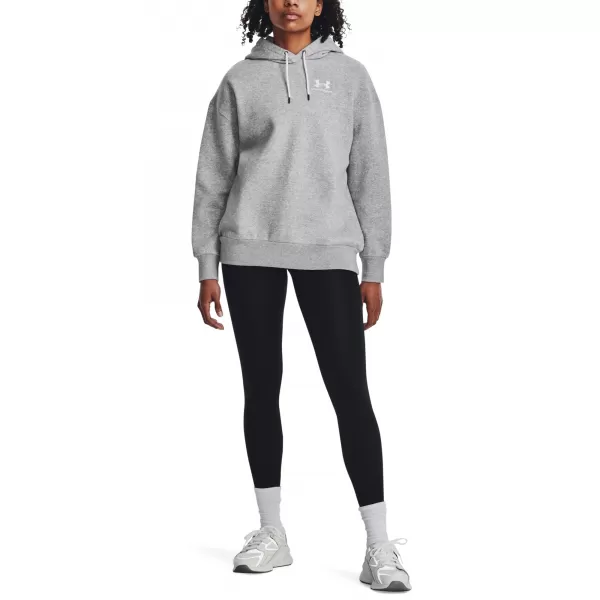  Дамски суичър UNDER ARMOUR ESSENTIAL FLC OS HOODIE 1379495-012 СИВО 