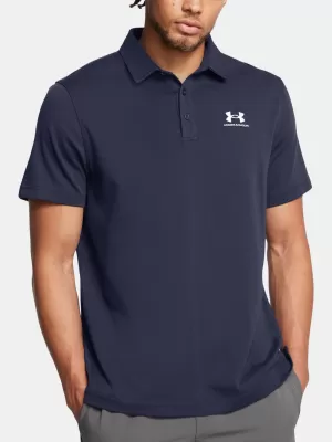 Мъжка тениска UNDER ARMOUR ICON POLO 1386608-410 СИНЬО