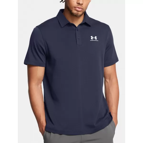  Мъжка тениска UNDER ARMOUR ICON POLO 1386608-410 СИНЬО 