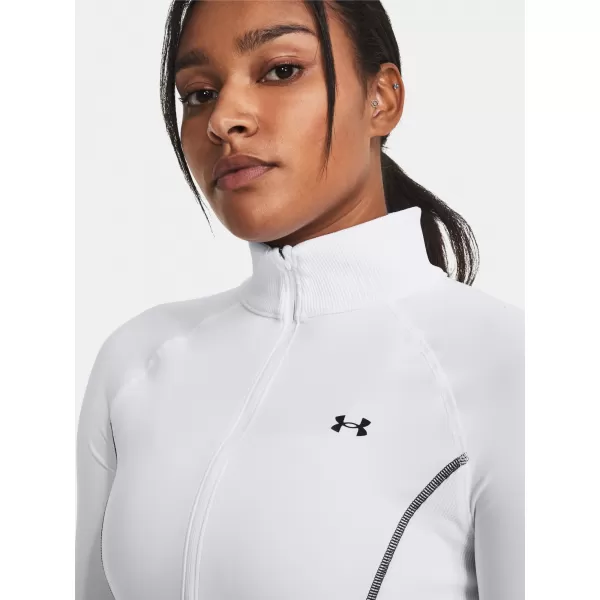  Дамска тениска UNDER ARMOUR TRAIN CW 1/2 ZIP 1379886-100 БЯЛО 
