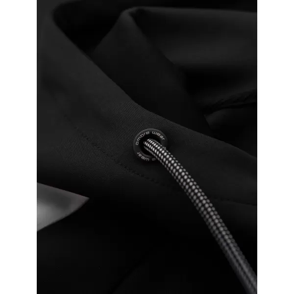  Мъжки суичър OMBRE OM-SSZP-0210 ЧЕРНО 