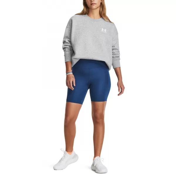  Дамски суичър UNDER ARMOUR ESSENTIAL FLC OS CREW 1379475-012 СИВО 