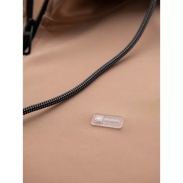  Мъжки суичър OMBRE OM-SSZP-0210 БЕЖОВО 