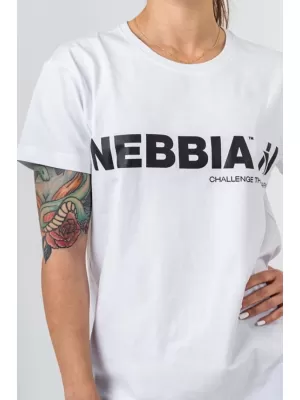 Тениска GYM ESSENTIALS 380 WHITE Nebbia