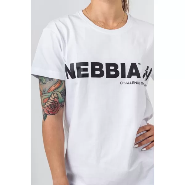  Тениска GYM ESSENTIALS 380 WHITE Nebbia 