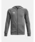 Суичър за момче UNDER ARMOUR RIVAL FLEECE FZ HOODIE 1379794-025 СИВО