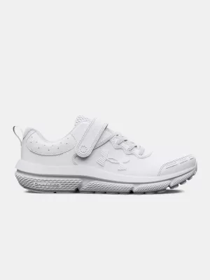 Обувки за момчета UNDER ARMOUR BPS ASSERT 10 AC UFM SYN 3027100-100 БЯЛО