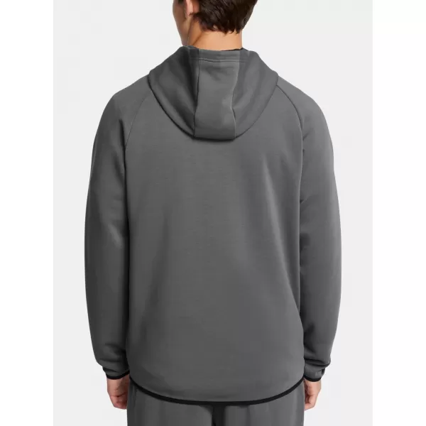 Мъжки суичър UNDER ARMOUR UA UNSTOPPABLE FLC FZ HD EU СИВО 
