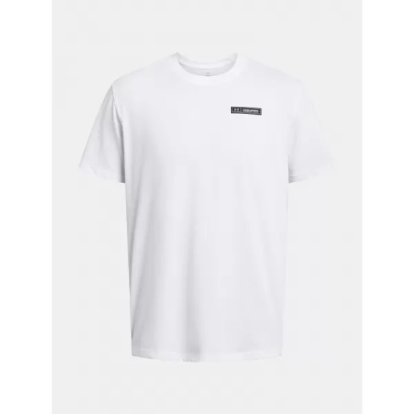  Мъжка тениска UNDER ARMOUR HW ARMOUR LABEL SS 1382831-100 БЯЛО 