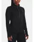 Дамска тениска UNDER ARMOUR QUALIFIER RUN 1/2 ZIP 1379349-001 ЧЕРЕН