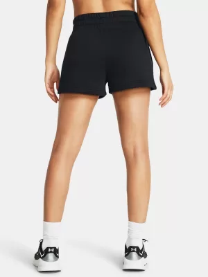 Дамски шорти UNDER ARMOUR ICON FLEECE BOXER SHORTS 1382725-001 ЧЕРЕН
