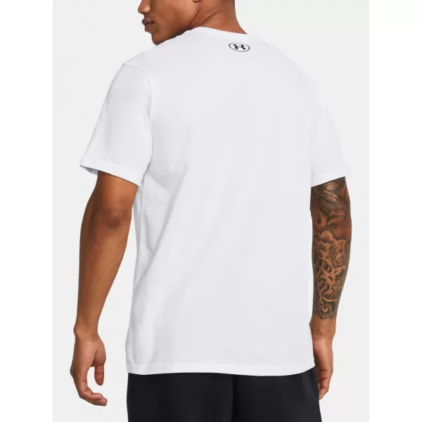  Мъжка тениска UNDER ARMOUR GL FOUNDATION UPDATE SS 1382915-100 БЯЛО 
