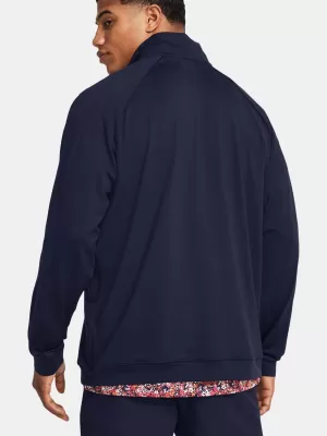 Мъжки суичър UNDER ARMOUR MIDLAYER QZ LB 1383254-410 СИНЬО