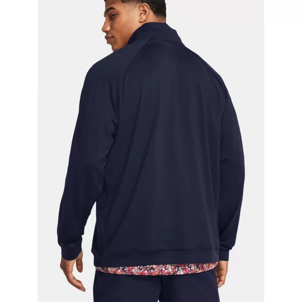  Мъжки суичър UNDER ARMOUR MIDLAYER QZ LB 1383254-410 СИНЬО 