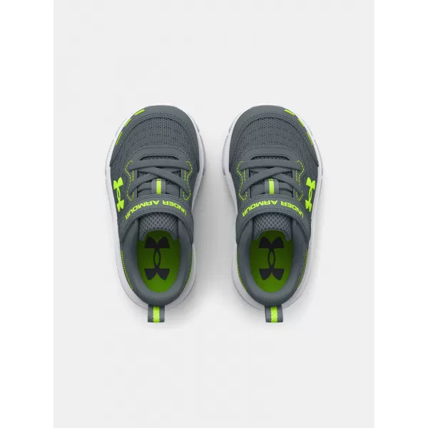  Обувки за момчета UNDER ARMOUR BINF ASSERT 10 AC 3026184-102 СИВО 