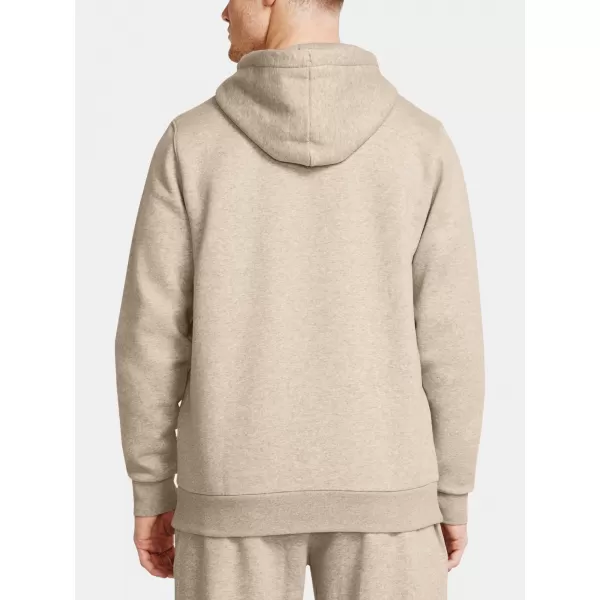  Мъжки суичър UNDER ARMOUR ESSENTIAL FLEECE HOODIE 1373880-203 КАФЯВО 