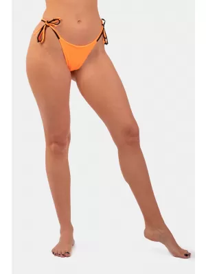 Orange Neon Bikini Swimwear - долнище с връзки 453 ORANGE Nebbia