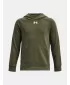 Суичър за момче UNDER ARMOUR RIVAL FLEECE HOODIE 1379792-390 ЗЕЛЕНО