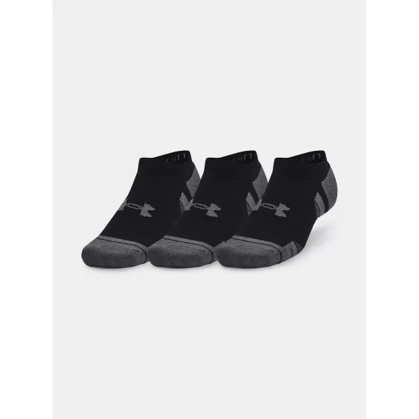  Чорапи UNDER ARMOUR PERFORMANCE COTTON NS (3 PÁRY) 1379526-001 ЧЕРЕН 