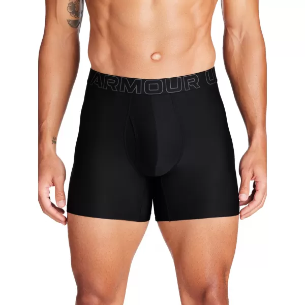  Мъжки боксерки UNDER ARMOUR M PERF TECH 6IN (1KS) 1383849-001 ЧЕРЕН 