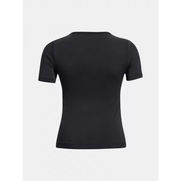  Дамска тениска UNDER ARMOUR TRAIN SEAMLESS SS 1379149-001 ЧЕРЕН 