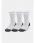 Чорапи UNDER ARMOUR PERFORMANCE COTTON 3P MID 1379530-100 БЯЛО