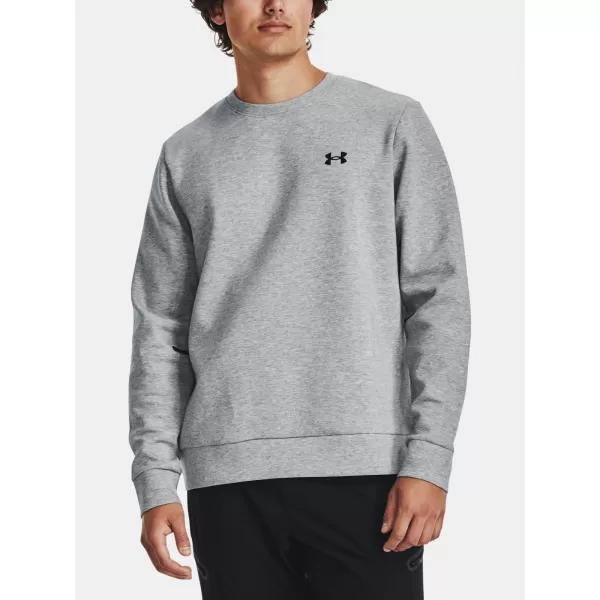  Мъжки суичър UNDER ARMOUR UNSTOPPABLE FLC CREW 1381688-011 СИВО 