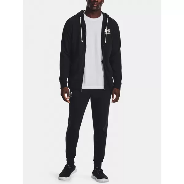  Мъжки спортен панталон UNDER ARMOUR RIVAL TERRY JOGGER 1380843-001 ЧЕРЕН 