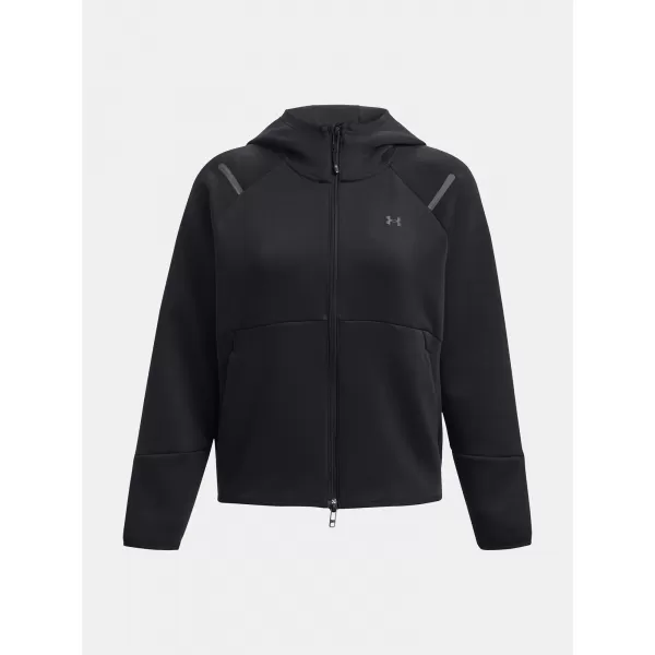  Дамски суичър UNDER ARMOUR UNSTOPPABLE FLC FZ 1379842-001 ЧЕРЕН 