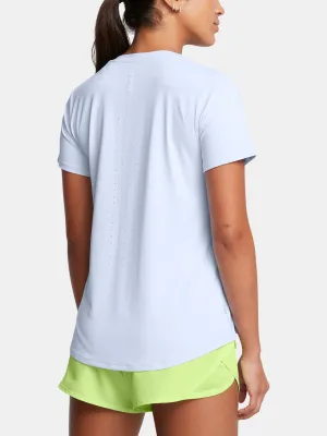 Дамска тениска UNDER ARMOUR LAUNCH ELITE SHORTSLEEVE 1383364-464 СИНЬО