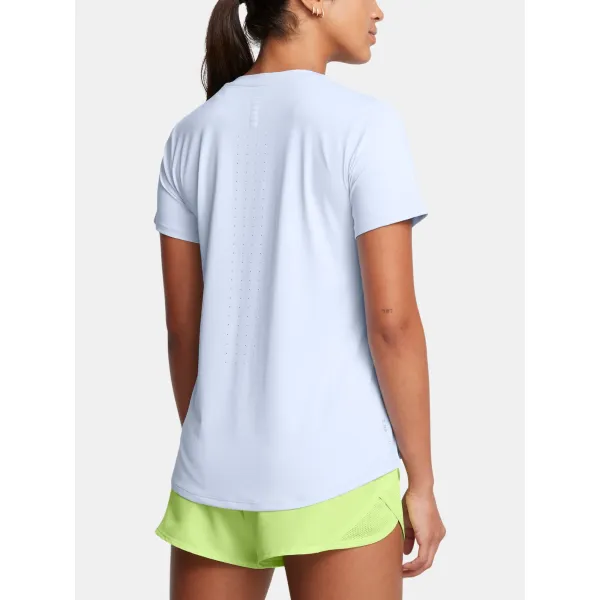  Дамска тениска UNDER ARMOUR LAUNCH ELITE SHORTSLEEVE 1383364-464 СИНЬО 