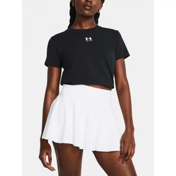  Дамска тениска UNDER ARMOUR CAMPUS CORE SS 1383648-001 ЧЕРЕН 