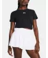 Дамска тениска UNDER ARMOUR CAMPUS CORE SS 1383648-001 ЧЕРЕН