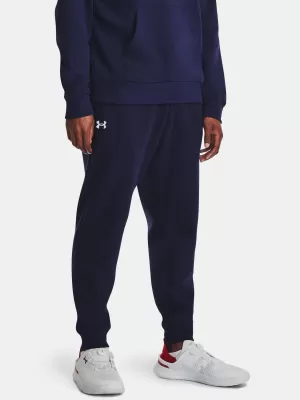 Мъжки спортен панталон UNDER ARMOUR RIVAL FLEECE JOGGERS 1379774-410 СИНЬО
