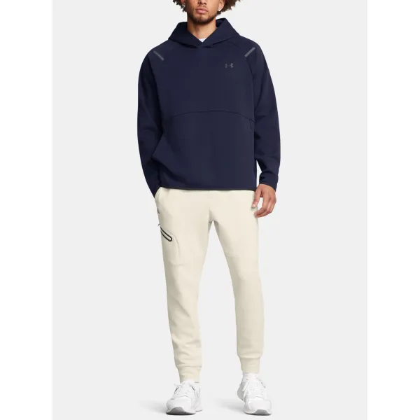  Мъжки спортен панталон UNDER ARMOUR UNSTOPPABLE FLC JGR EU 1389353-110 БЯЛО 